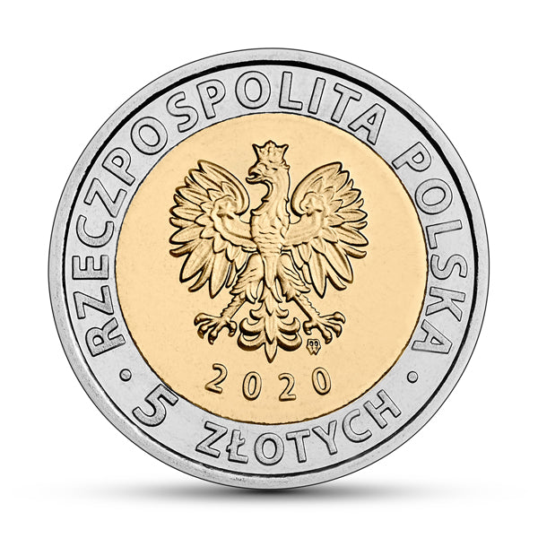 5 złotych 2020 - Odkryj Polskę - Kościół Mariacki