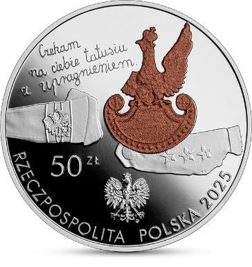 50 złotych 2025 - 85. rocznica zbrodni katyńskiej