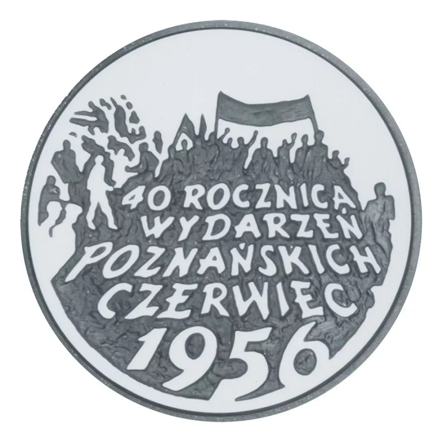 10 złotych 1996 - 40. rocznica Wydarzeń Poznańskich