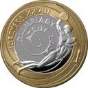 10 złotych - Igrzyska Olimpijskie - Ateny 2004 (platerowana)