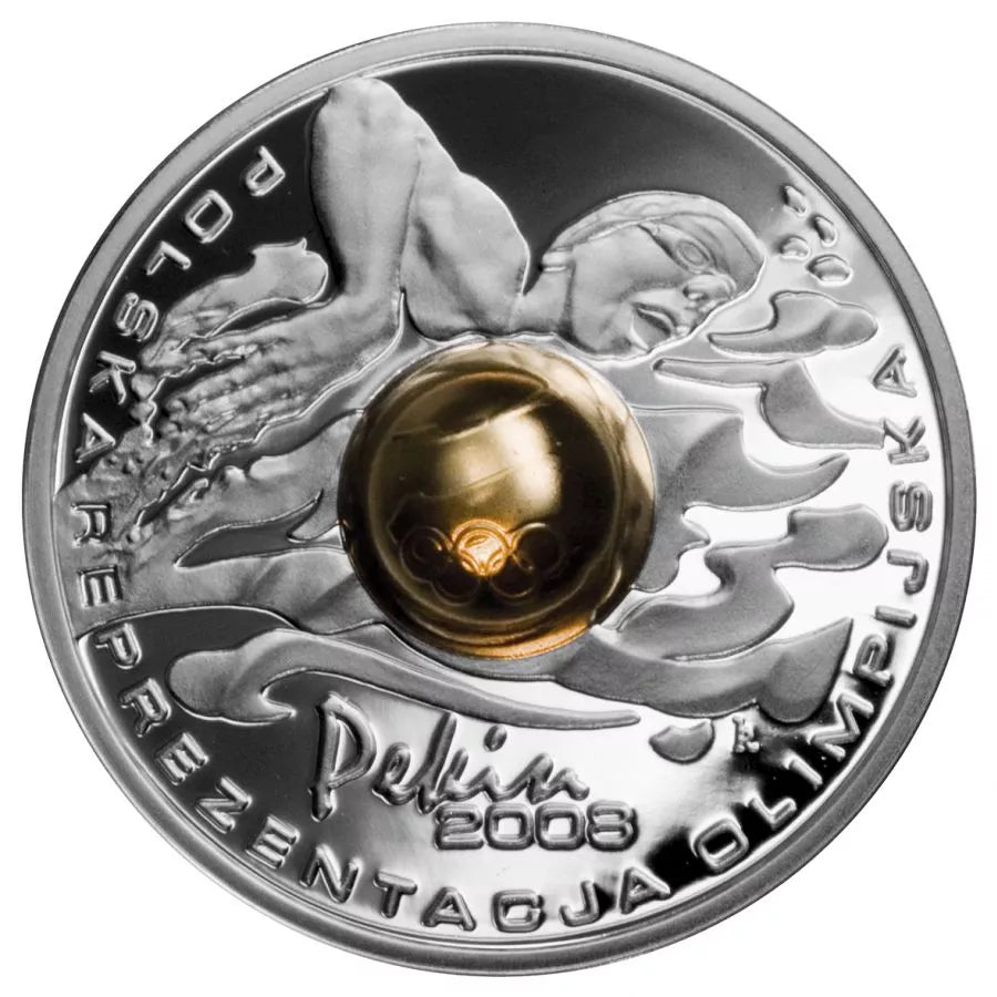 10 złotych - Igrzyska Olimpijskie - Pekin 2008 (kula)