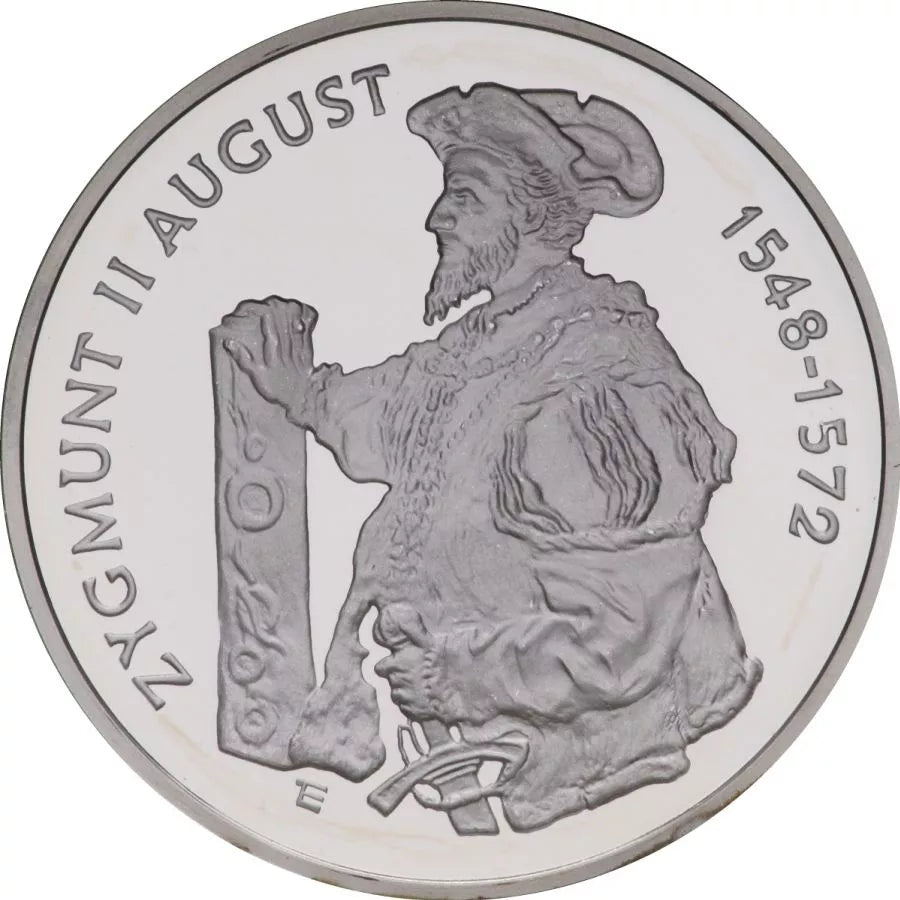 10 złotych 1996 - Zygmunt August (półpostać)
