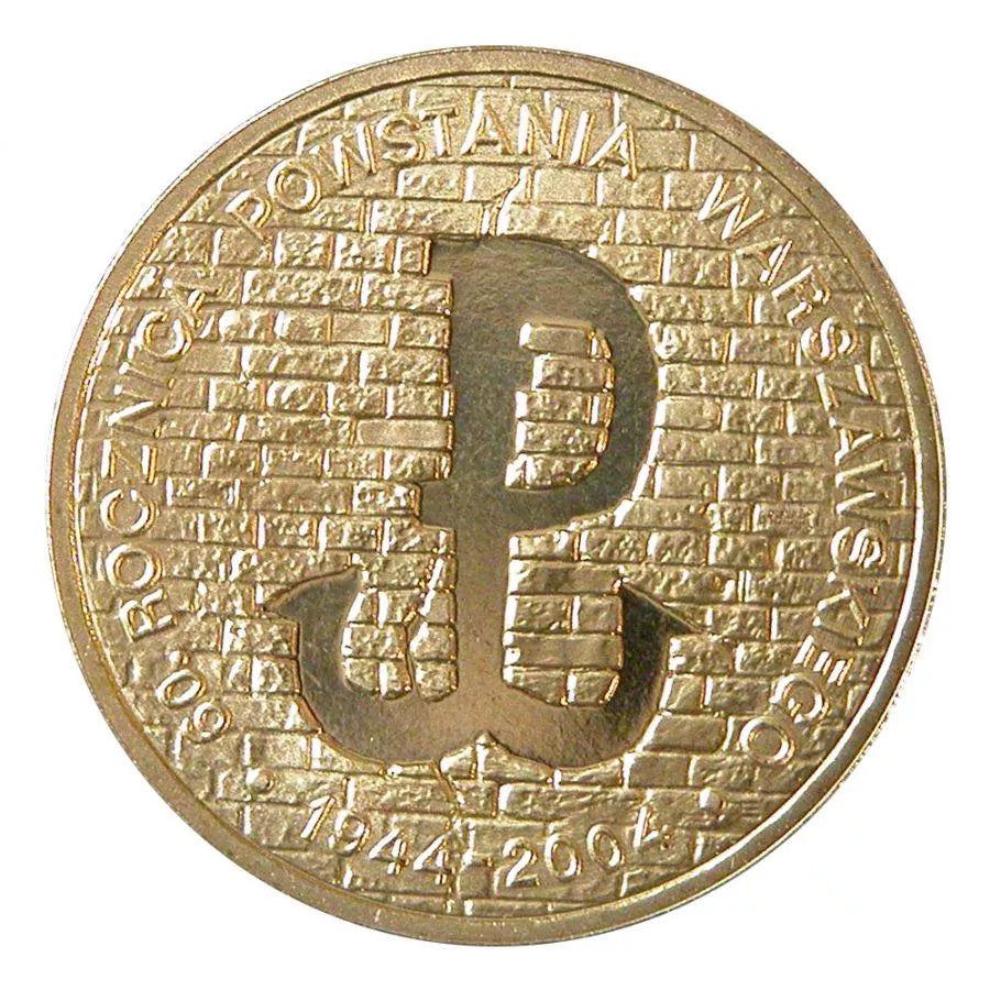 2 złote 2004 - 60. rocznica Powstania Warszawskiego