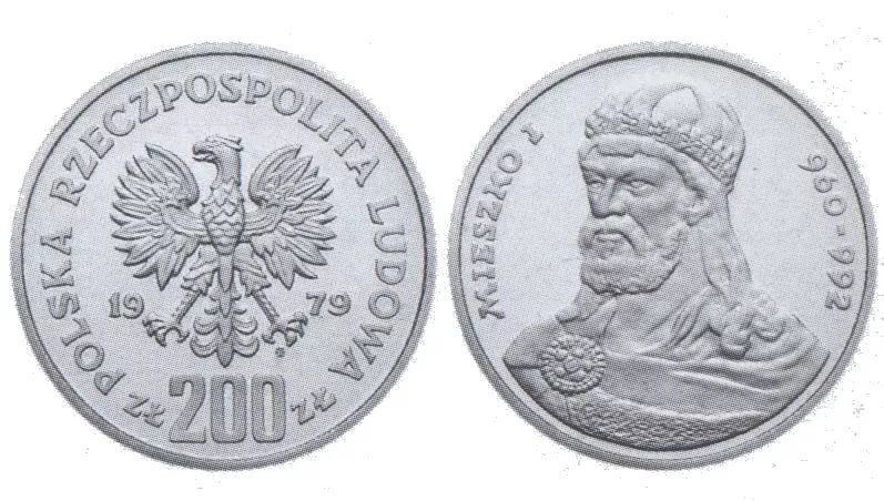 200 złotych 1979 - Mieszko I