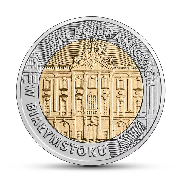5 złotych 2020 - Odkryj Polskę - Pałac Branickich w Białymstoku
